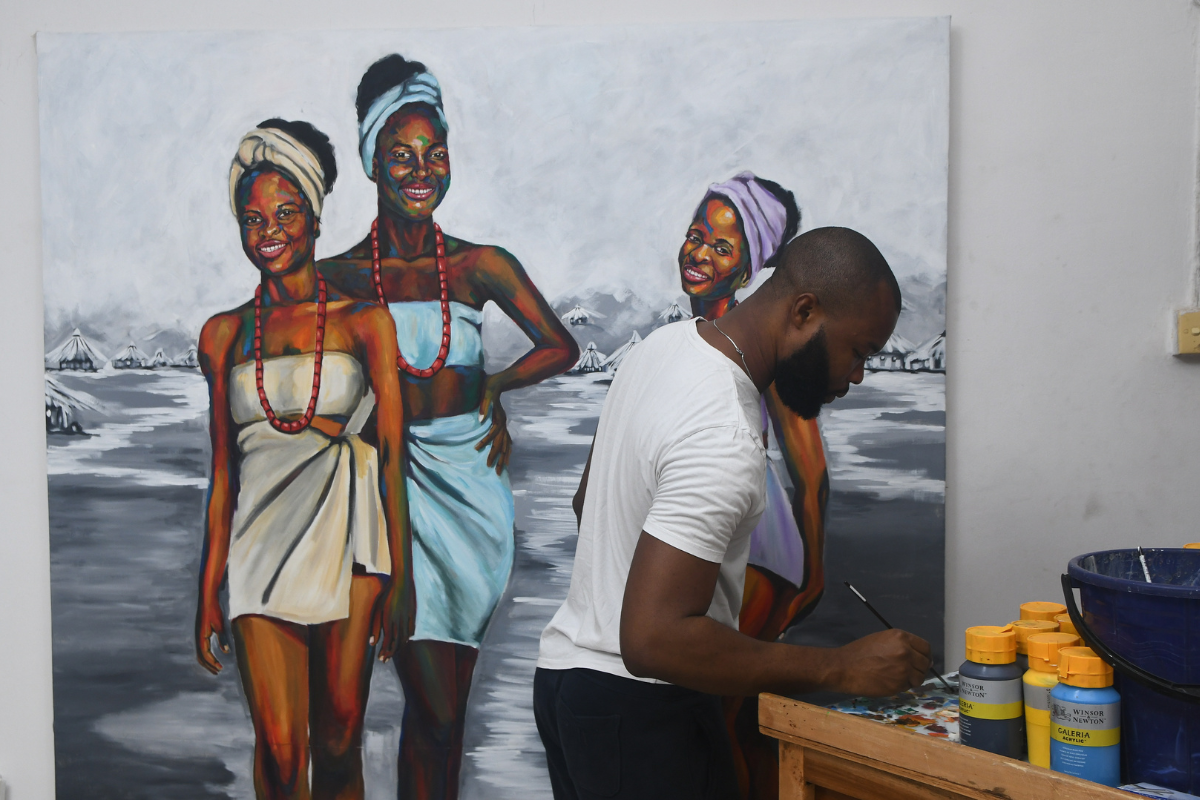 Nigerian contemporary visual artist